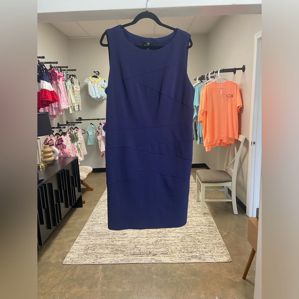 Blue, Ronnie Nicole dress, size 16W